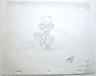 Alice Wonderland Mad Hatter 1980s Walt Disney Original Production Cel  Drawing