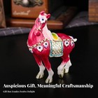 Horse Jewelry Box Jeweled Embellishments Horse Trinket Box Enamel Finish
