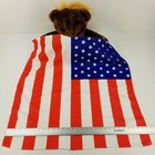 Donald Trump Trumpy Teddy Bear Original Authentic Deluxe 22  Plush Flag Usa