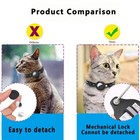 Airtag Cat Collar Reflective Air Tag Dog Pet Collar With Bell Breakaway Safety