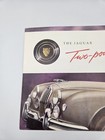 1956 Jaguar    two-point-four Litre    British Car Dealership Sales Brochure