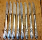 Vintage Oneida Community White Orchid Silver Plated Flatware 45 Pieces 1953 
