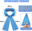 4 Pack Cooling Neck Wraps  Cooling Towels For Neck And Face  Microfiber Breathab