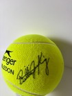 Billie Jean King Signed Slazenger Wimbledon Jumbo Tennis Ball Championships Jsa