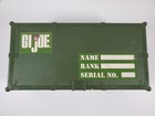 Vtg 1993 Gi Joe Footlocker Storage For 12 Inch Figures W rope Handles