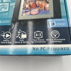 Pandigital 7  Digital Clock Calendar Photo Frame 6400 Images 1gb No Pc Required