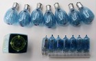 15 Peice Lot Sylvania Misc Size Flash Bulbs Blue Dot Camera Cube Vintage New Ge
