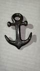 Miniature Cast Iron Ship Anchor Antique Navy 2-3 4  Anchor Salesman s Sample
