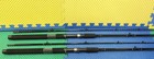 Okuma Black Classic Pro Conventional Trolling Rod Med 7  6  2pc  Cpc-762 2-pack