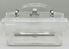 Vintage Maxim Clear Lucite Purse