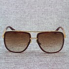 Oversized Square Pilot Sunglasses Classic Retro Mens Women Hip Hop Shade Glasses