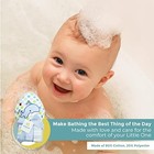  Baby Bath Hooded Terry Towel With 3 Washcloths  Baby Bath Essentials  One 
