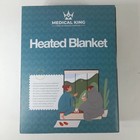 Heated Blanket Medical King Machine Washable Extremely Soft   Comfortable Ele