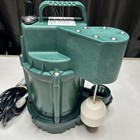 Zoeller 1099 3 4hp 80gpm Cast Iron Dual Switch Submergible Sump Pump Nob See Sub