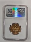 Russia  Russian Empire 1897 15 Roubles Gold Ngc Au55
