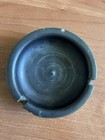      Doyle Lane California Ceramic Ash Tray Pottery  Art Grey Cracked And Chips 