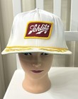 Schlitz Beer Trucker Patch Hat Retro Vintage Snapback Gold Leaf