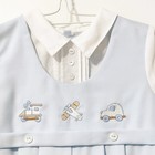 Sarah Louise Boys One Piece Romper Embroidered Train Plane Car 3 Months Nwt