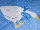  lot 2  Vintage 1988 Countermates Goose Vinyl Toaster Oven Cover 16x8x10