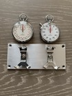 Vintage Swiss Eurastyle Stopwatch Panel Dashboard Rally Timer 1