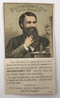 Buckinghams Whisker Dye 1880 s Metamorphic Novelty Before   After Victorian Card