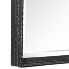 Callan Urban Xxl 30   Aged Metal Detailed Frame Wall Vanity Mirror Uttermost