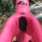 Sampson 50cm Diablo Carbon Bright Pink 700c Road Frame Set