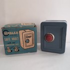 Vintage Mosler Junior Safe Vault Metal Bank W  Original Box Rare Ex Condition 