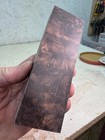 Stabilized Turkish Walnut Burl Knife Block   Premium Figure   Stw 110