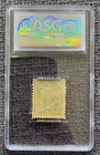 China Qing Dynasty 1897 Japan Print Coiling Dragon Stamp 10 Cents Asg Vf80