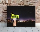 Roswell Ufo Wall Art Vintage Alien Scifi Space Poster Area 51 New Mexico