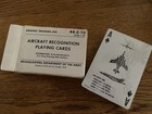 Aircraft Recognition Playing Cards 44-2-10 Oct  1979 Cello Wrapped Nos