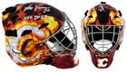 Mike Vernon Signed Flames Franklin Replica Hockey Goalie Mask W hof -  ss Coa 