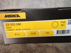 New Mirka 23-332-240 Gold Psa Disc P240 Grit 5  Dia 100 Discs  o10 