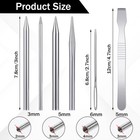 Jjunw 6pcs Paracord Accessories - Paracord Tools  Jig  Needle  Lacing  Stitching