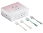 Le Creuset Spoons Calm Collection 5 7in Set Of 4 Stoneware Sea Salt  Shell Pink