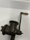 Vintage Meat Grinder 30 Blue Grass Rare Made In Usa With Vice Clamp