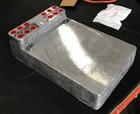6-pass Cold Plate Dimensions  8  W X 12  L X 3  H For Soda Dispenser Restaurant 