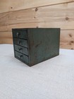 Vintage Metal 4-drawer Small Parts Cabinet