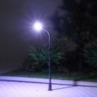 Lqs06 10pcs N Scale 1 160 Model Railway Bright White Led Lamp Street Light 6cm