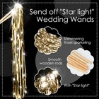 48 Pcs Lighted Wedding Wands Tinsel Wands Streamers Wedding Sparklers Send Of   