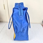 Travelwell Cookie Sac Rolling Tote Bag Handles Zipper Primary Colors Retro 90s