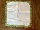 Vintage 1964-1965 New York World   s Fair Unisphere Souvenir Scarf W  Fringe Rare