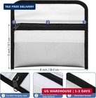 Leinuosen 6 Pack Small Fireproof Bag 8 X 5 Inch Fireproof Money Waterproof Pouch