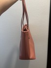 Coach F58846 Crossgrain City Zip Top Tote Handbag Rose Color 