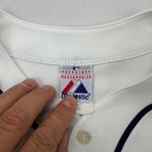 Majestic Baseball Jersey Kids Large White Tampa Bay Rays Mlb Button Front Usa