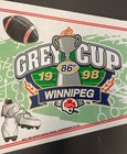 1998 Winnipeg 86th Grey Cup Cfl Football Pennant Vintage Calgary Stampeders