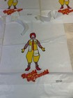 Lot Of 5 Vintage Mcdonald   s Ronald Mcdonald Plastic Bibs 1980s