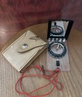 Vintage Silva Type 15t The Ranger Navigation Compass With Original Leather Case
