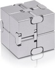 Fidget Cube New Version Fidget Finger Toys - Metal Infinity Cube Prime For St   